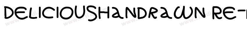 DeliciousHandrawn Re字体转换